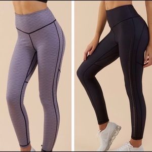 Gymshark Reversible Legging - Grey/ Black
